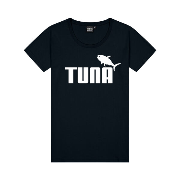 TUNA fish - Womens Silhouette Tee Thumbnail