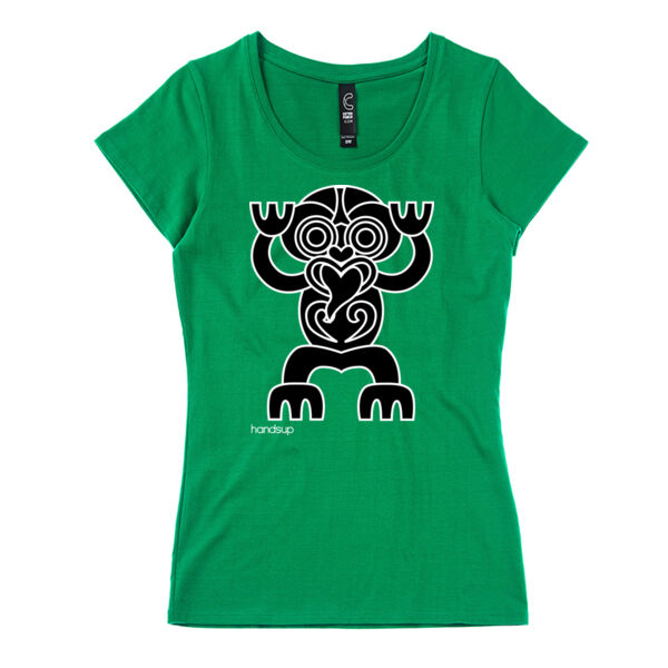 handsup Tiki man - Womens Icon Tee Thumbnail