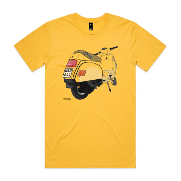 BadAss Scooter - Mens Staple T shirt Thumbnail