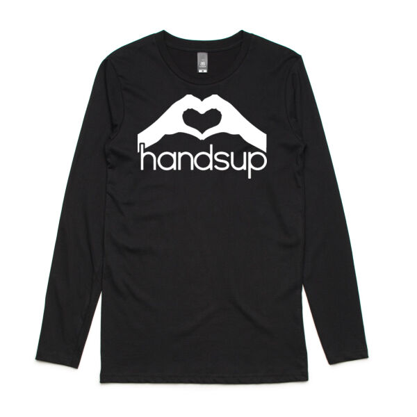 handsup love - Mens Ink Longsleeve Tee Thumbnail