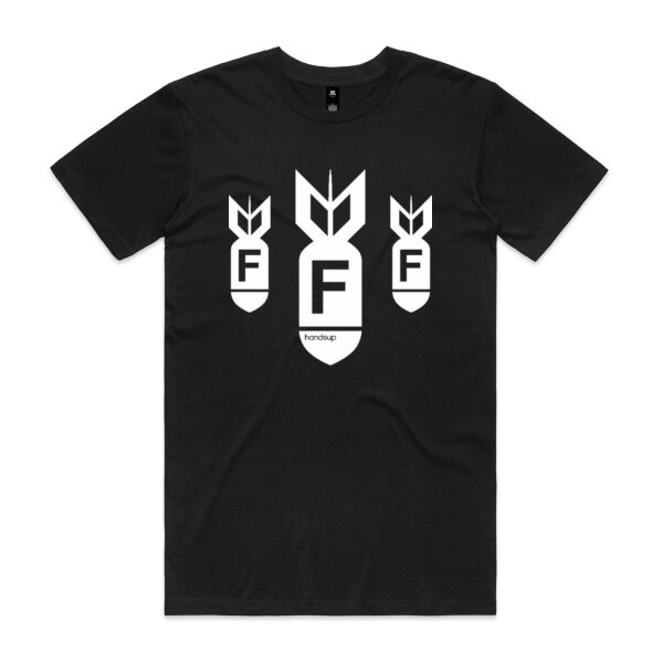 Dropping F Bombs - Mens Staple T shirt 2 Thumbnail