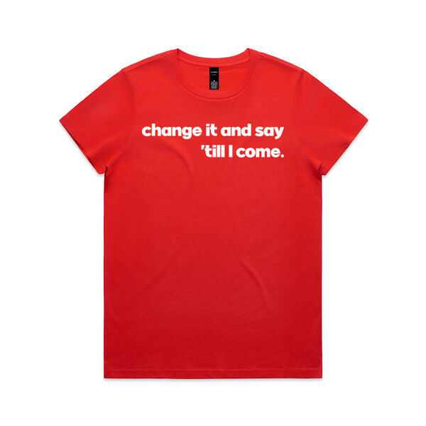 'till I come - Maple Tee - 4001 Thumbnail